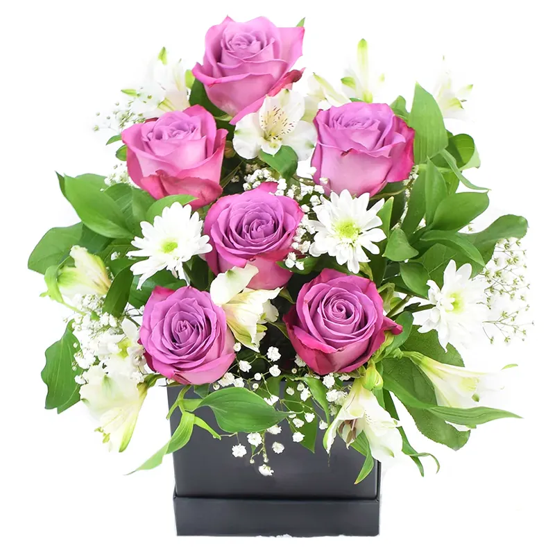 Цветы в коробке Ангельские сны